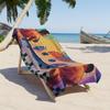 Heated Rivalry Shower Scene Art Beach Towel | Retro Locker Room Shower Scene Bathroom Towels Playa For Home Sauna Swimming Pool