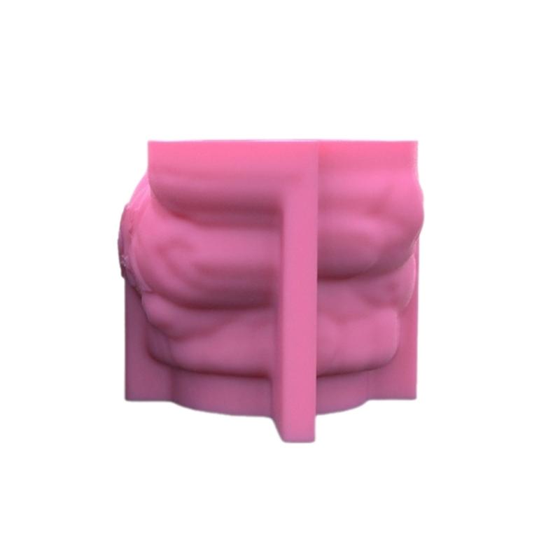 Поза на коленях, форма для цветочных горшков, формы для эпоксидной смолы, держатель для ручек, подсвечник, цементный горшок, силиконовая форма, украшения для дома