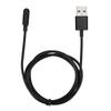 1m3.3ft Smart Watch Magnetic Charger Charging Data Cable Black for Asus ZenWatch 2