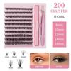 Bond and Seal False Eyelashes Wispy Style Gluing Lashes High Quality DIY Lashes Extension