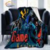 Game Blanket Game Handle Video Controller Over and Begin Four Seasons Universal