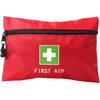Red Emergency Bag First Aid Small Empty Travel Rescue Pouch First Responder Storage Medicine Pocket Bags for Car Home Office Kitchen Sport Ourdoors