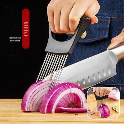 Многофункциональная овощерезка и мясорубка из нержавеющей стали 304 с держателем для лука