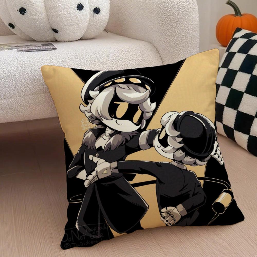 Murder DronesS Cushion Cover Throw Pillow Cover Hidden Button Durable Polyester Chair Cushion