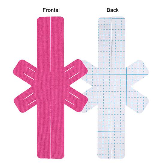 Предварительно нарезанная кинезиологическая лента, хлопковая спортивная лента, водонепроницаемая эластичная кинетическая лента для облегчения боли, поддержки мышц, восстановления после травм