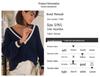 New Deep V-Neck Commuting Knitted Sweater - Autumn/Winter Loose Off-Shoulder Style for Women