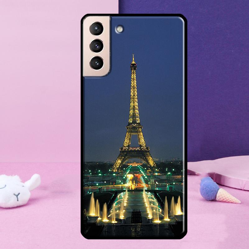 Чехол для телефона Париж Эйфелева башня для Samsung Galaxy S25 S24 Ultra S9 S10 S20 S21 S22 Plus S23 FE S24 FE