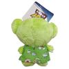 Three-Eyed Alien Plush Toy Keychain Cute Ugly Monster Strap Backpack Charm Gift for Kids Students