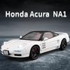 New 1:22 Honda Acura NSX NA1 Alloy Supercar Model Toys Diecast Miniature Vehices Doors Opened Sound Light Pull Back Collection Gifts