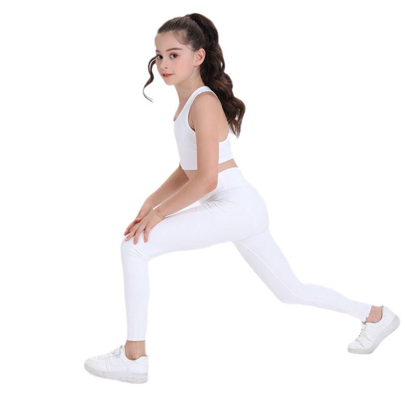 International Kids' Sports Vests: Quick-Dry Yoga and Fitness Apparel for Girls