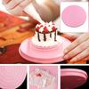 DIY Вращающаяся подставка для торта Мини-пластиковый поворотный столик для мастики Круглая подставка для печенья Вращающиеся инструменты для дома и кухни