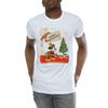 Disney Mens Mickey Mouse Vintage Christmas T-Shirt