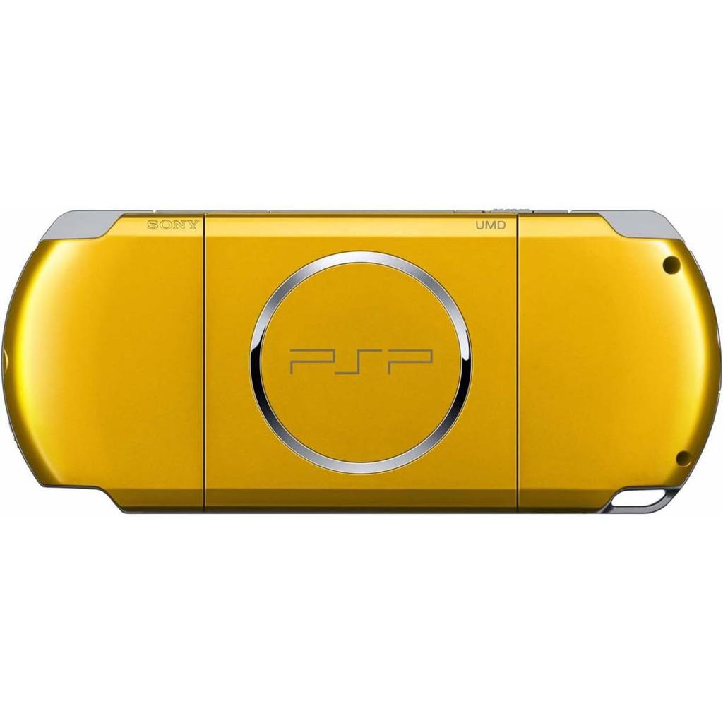 Восстановленная Sony PSP Ярко-желтый ЖК-экран Заменен "PlayStation Portable" (PSP-3000BY) [Прекращено]
