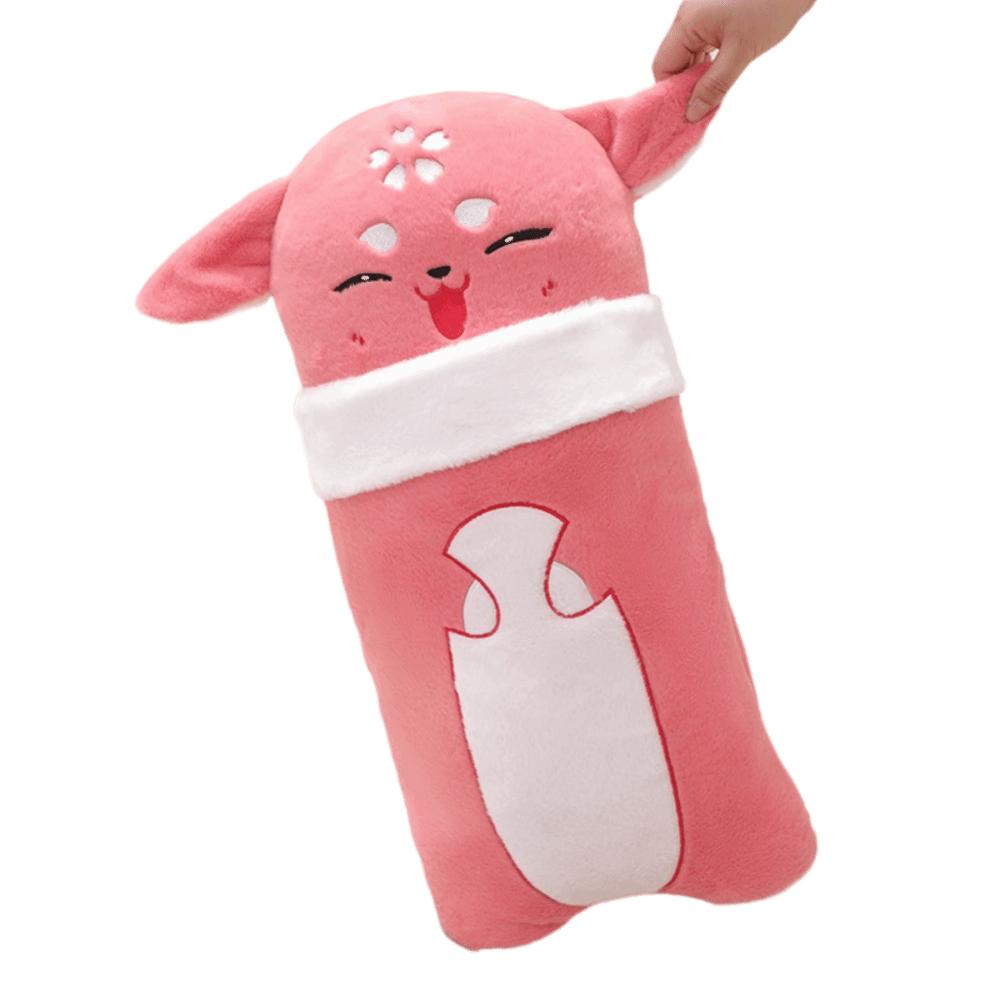 Cartoon Design Yae Miko Plush Toy Soft Material Plushie Doll Stuffed Animals Birthday Gift