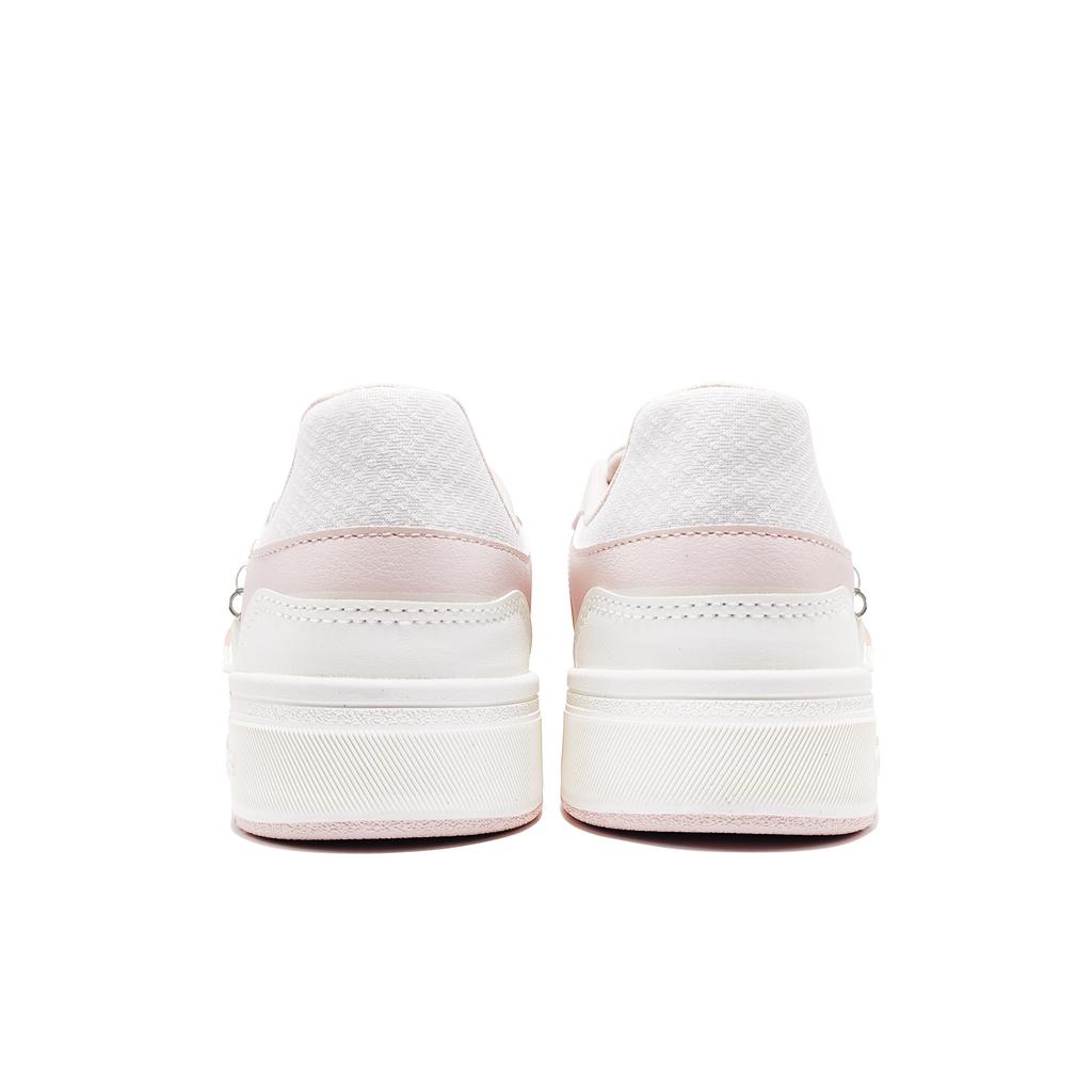 Adidas COURTBEAT Meowth Synthetic Leather, Leather Low top Skateboard Shoes Unisex Pink White KI6785(Team1548-)