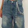 Pant Chains Pearls Chains Brooch Corsage Ornament Metal Multi-layer Necklace  Banquet