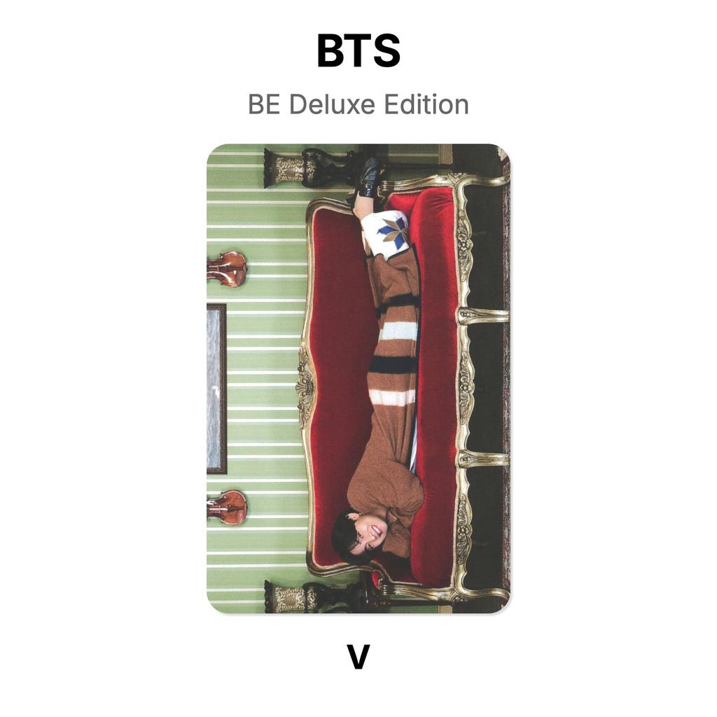 BTS BE Deluxe Edition Официальная фотокарточка