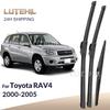 Для Toyota RAV4 XA20 2000-2005 2001 2002 2003 2004 Дворники Передние и Задние Стеклоочистители Лобовое Стекло Окно 24"+19"+12"