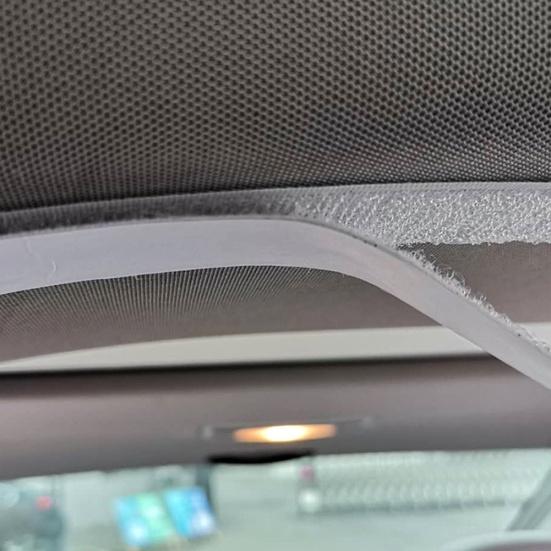 1,4x2 м прозрачная защитная пленка для автомобильной такси, изоляционная перегородка, защита от капель