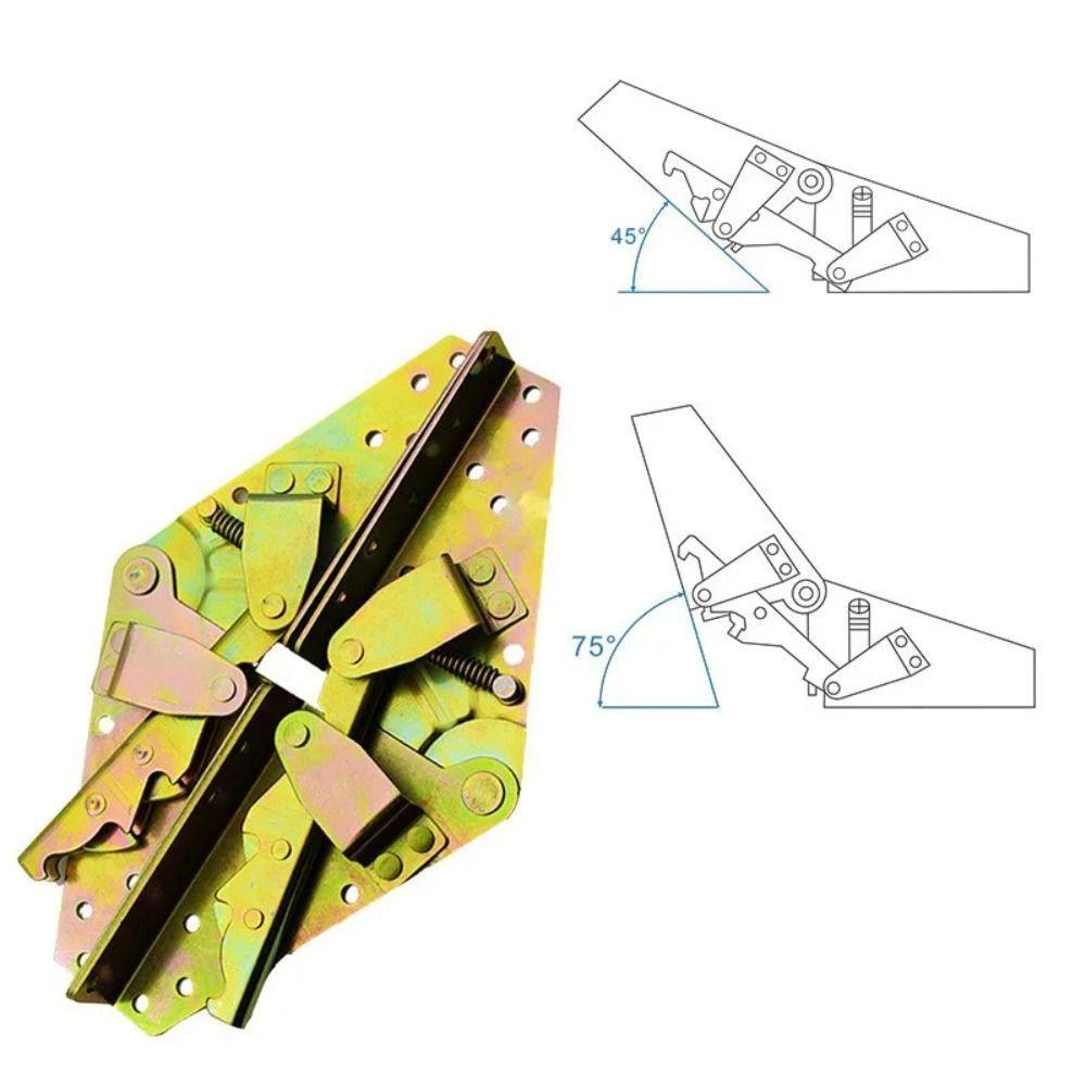Износостойкий шарнир двойного назначения для складного дивана-кровати, шарнир-бабочка для дивана, функциональный шарнир для дома