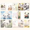 Full Color Page Panda Art Notepad Cartoon Journal Notebook Panda Diary Notebook  For Student