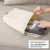 Large Capacity Dustproof Portable Shoe Bag for Travel, Sports, and Home Storage