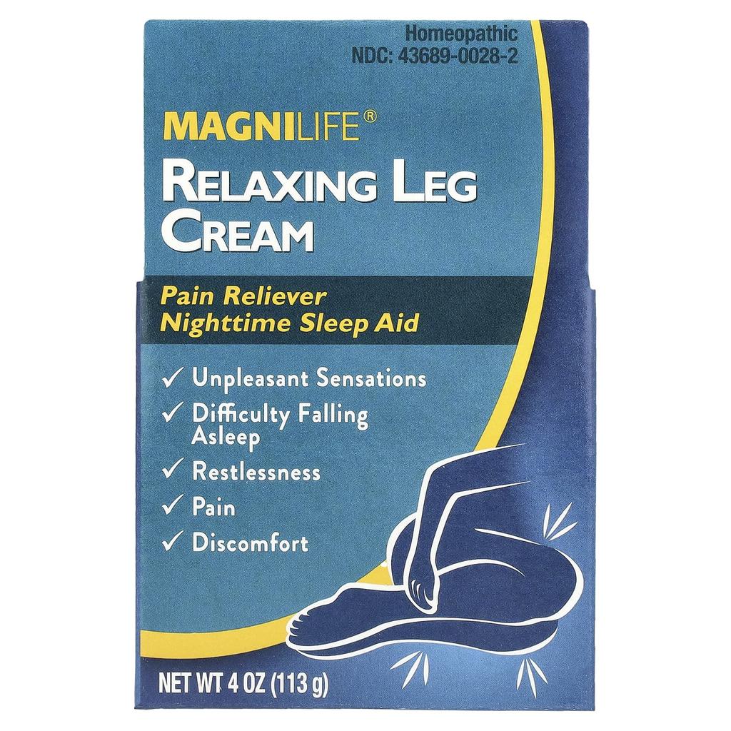 MagniLife Leg Soothing Cream, 4 Oz (113 G)