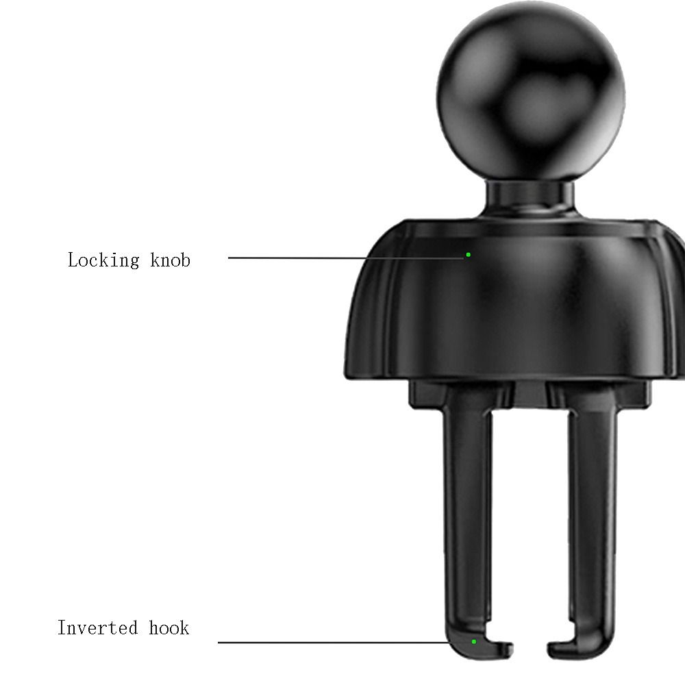Car Charger Bracket Air Vent Car Phone Holder Car Air Vent Mount Gravity Bracket 17mm Ball Head