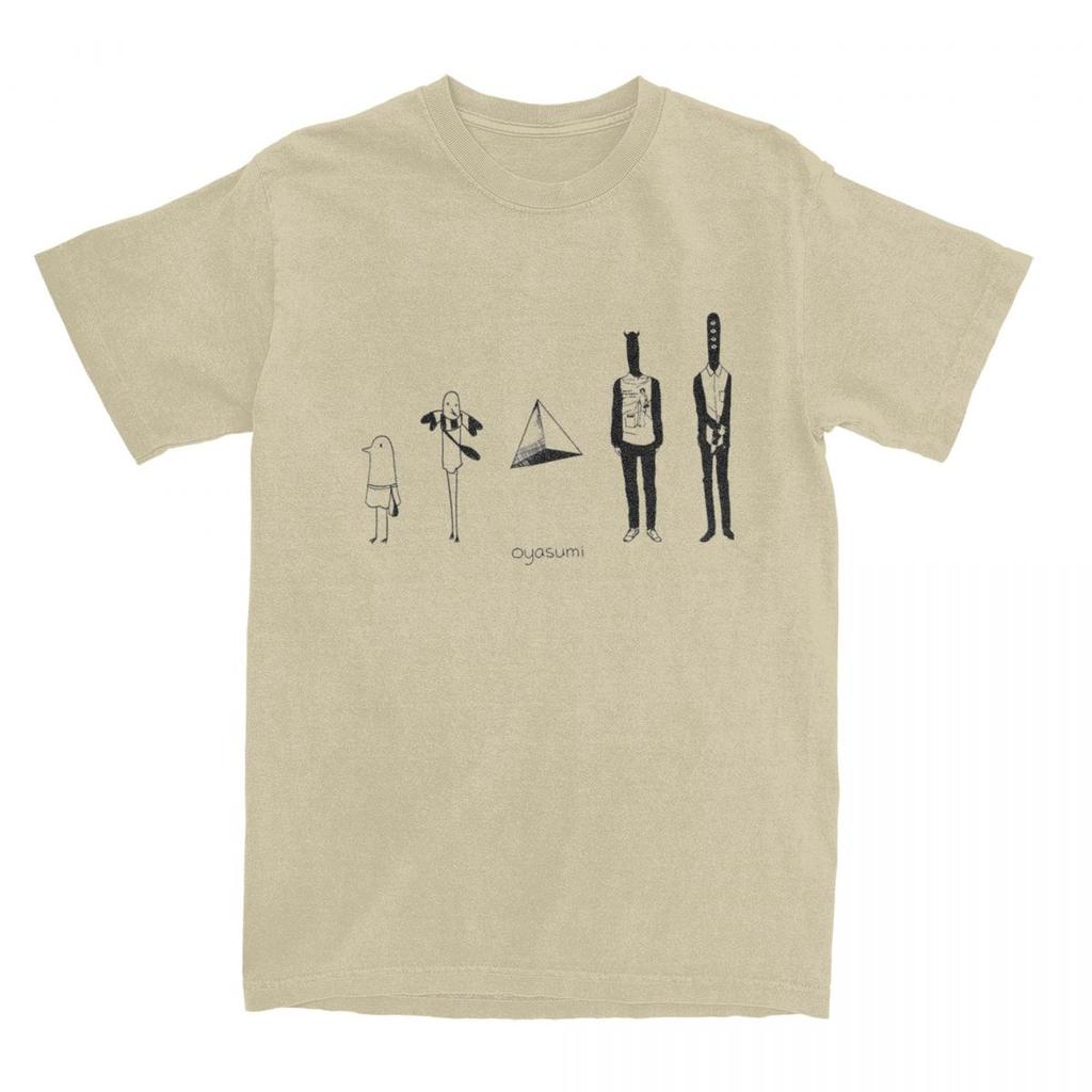 Men Women's Oyasumi Punpun Shirts Apparel Crazy Cotton T Shirts Top Tee Clothes Unique