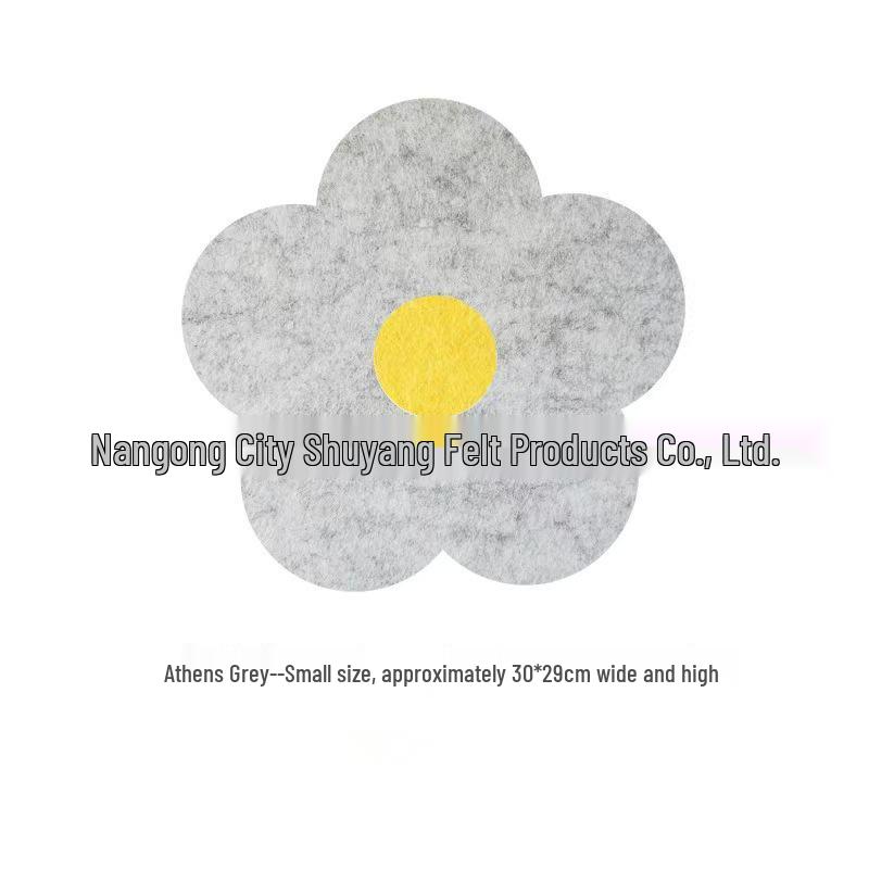 Colorful Flower Cork Felt Soundproof Panel for Creative Kindergarten Decoration and Photo Wall