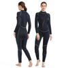 New 3MM Thick Warm Diving Suit+Men's And Women's Integrated Sunscreen Waterproof Female Snorkeling Surfing Swimsuit