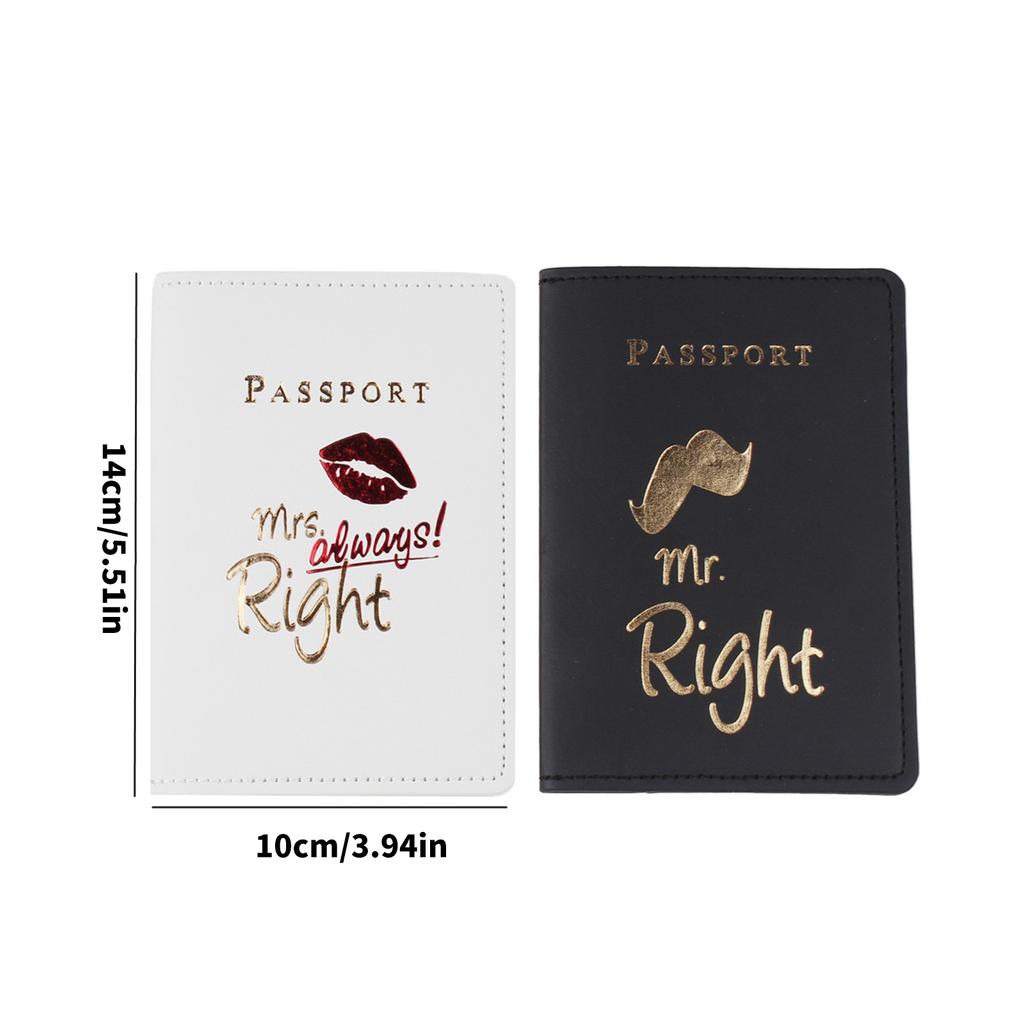 Мистер. Миссис. Держатель для паспорта Подарки для девичника Кожаные обложки для паспорта Свадьба Медовый месяц Предметы первой необходимости для путешествий для жениха и невесты