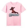Genuine  High-quality New The Avengers Avengers Iron Man Printed T-shirt Casual Men's And Women's Short SleevesJacket