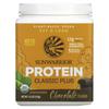 Classic Plus Protein, Organic Plant-Based, Chocolate, 13.2 Oz (375 G)