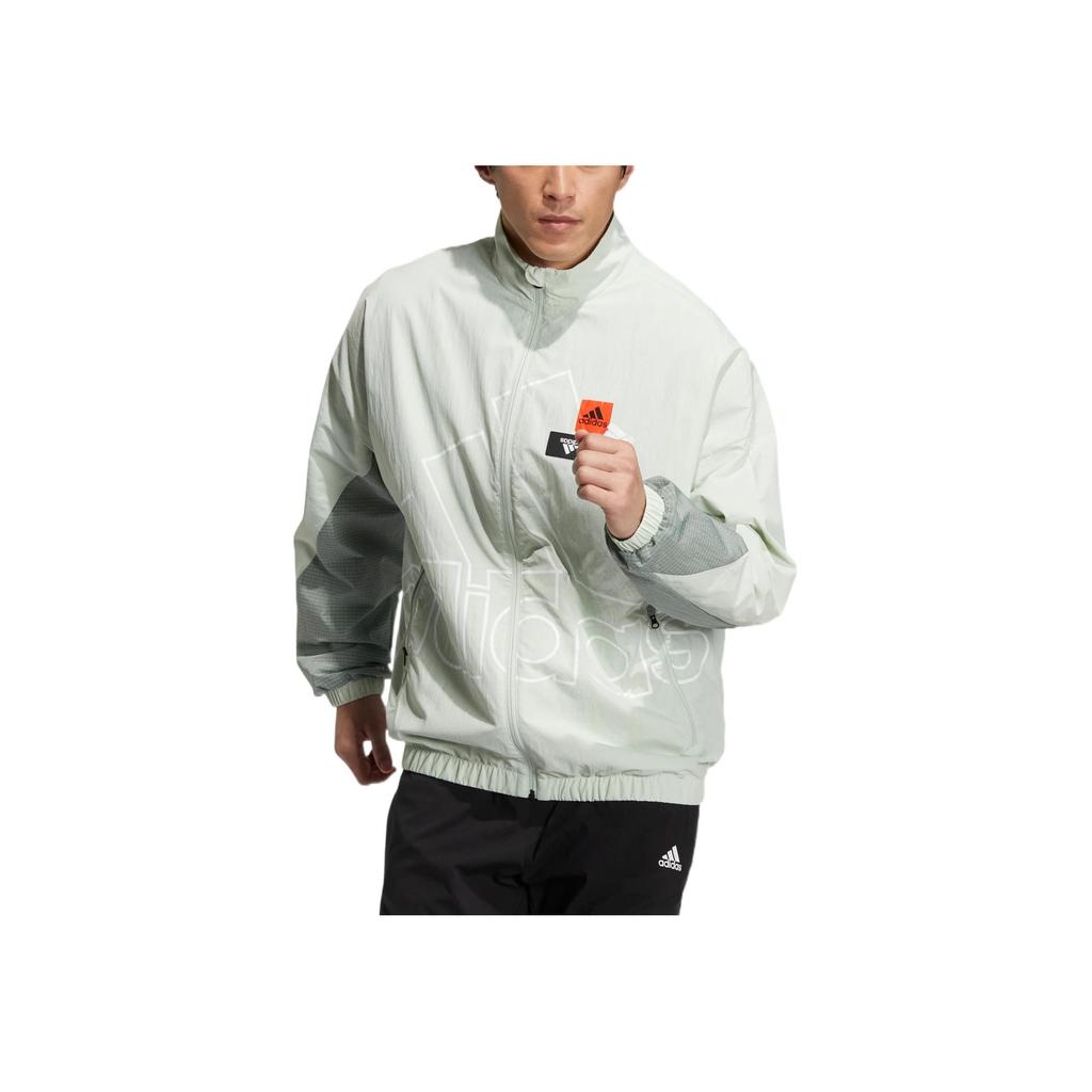 Adidas Спортивная куртка на молнии с принтом MH BP3 Верхняя одежда унисекс Aqua HP1436