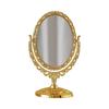 Винтажное овальное вращающееся зеркало для макияжа для спальни, туалетного столика, женское, стильное и практичное