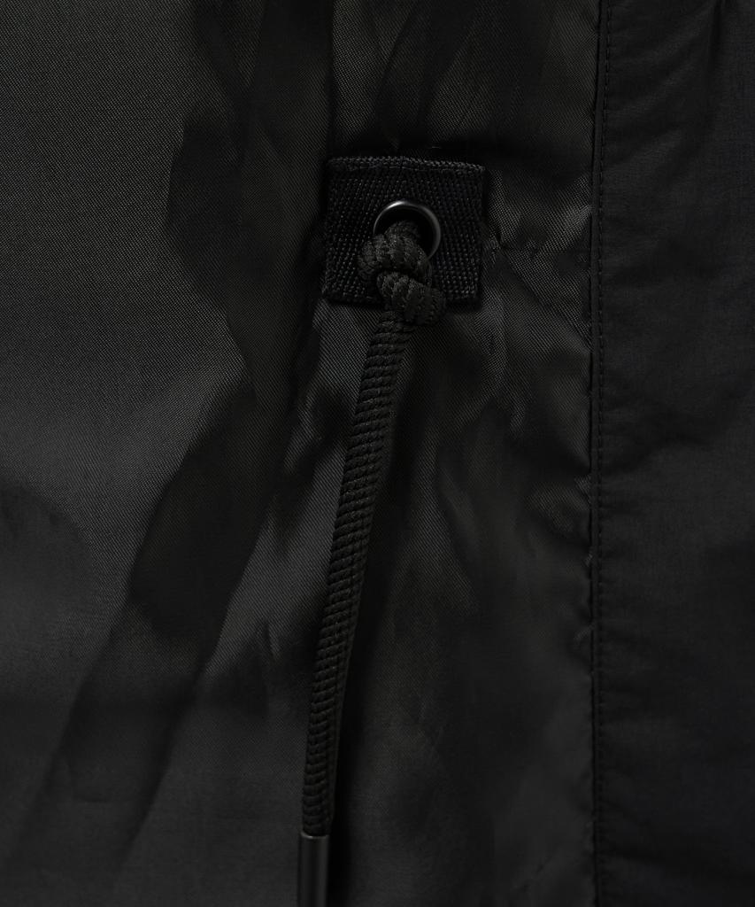 Satur (W) Synthetic Fur Collar Hooded Long Down Black