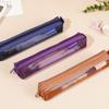 Casual Gauze pen case Girly Stationery Storage Pouch Simple Transparent  Pen Case  Students