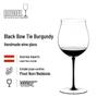 РИДЕЛ Black Tie Ручная работа Хрустальные бокалы для вина