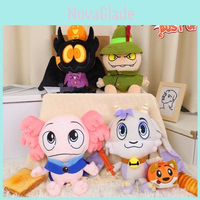 Плюшевая игрушка Коза Billie Bust Up Очаровательное и мягкое чучело животного для детей 32 см в высоту