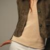 Autumn New Western Style Za Foreign Trade Women clothes Fashion Suede Effect Crop jacket Outerwear 4968224