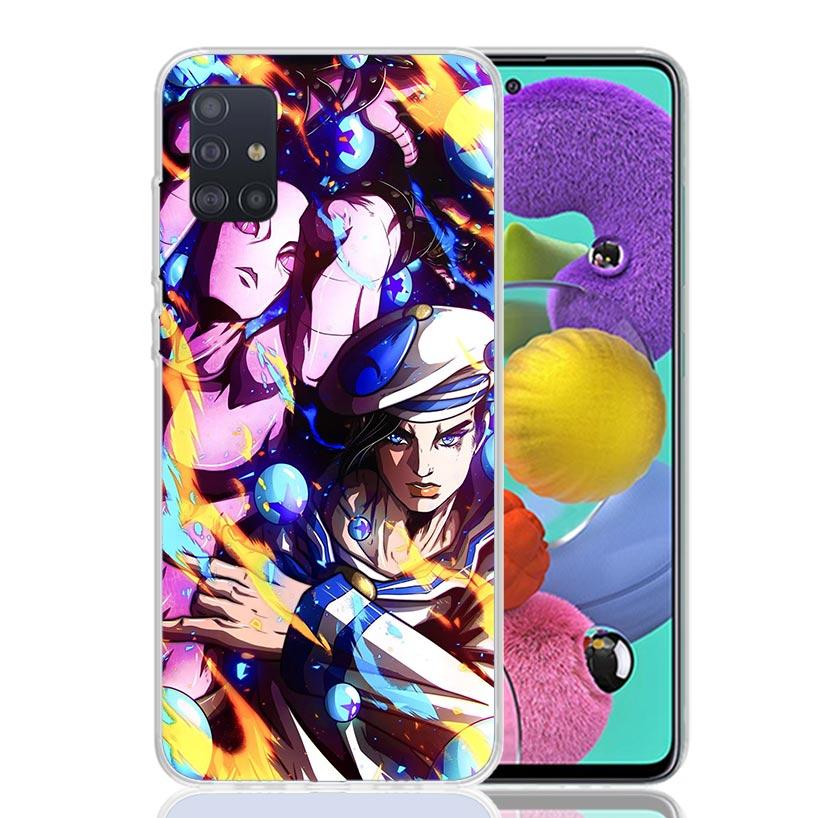 Чехол для телефона Hot Anime JoJo's Bizarre Adventure Для Samsung Galaxy A52 A32 A22 A12 A02S A50S A30S A51 A31 AA71 Note 20 Ultra 10 S1