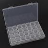 2pcs 28 Compartment Plastic Storage Box 5d Diamond Embroidery Accessory Container For Diy Nail Diamonds Storage