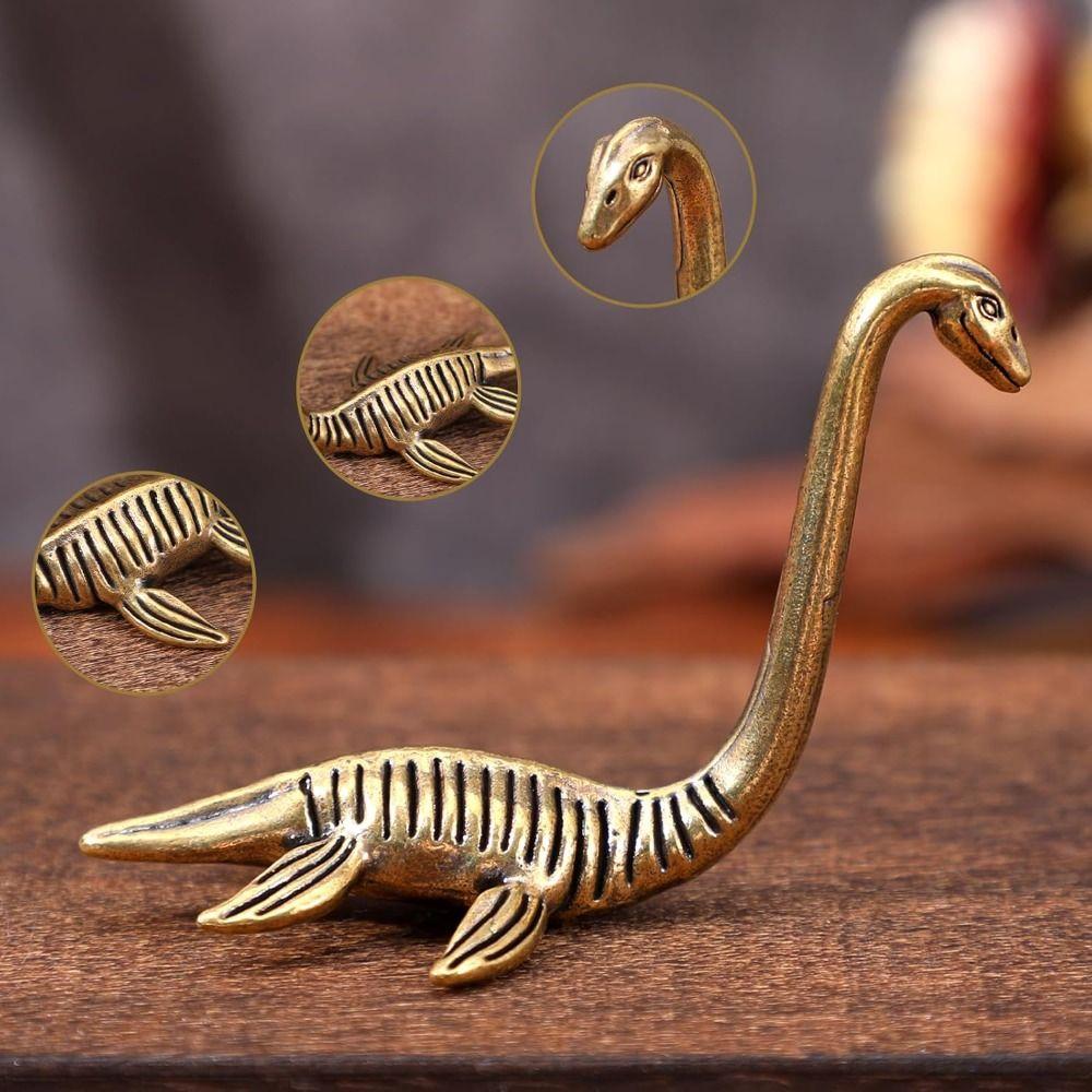 Collectible Loch Ness Monster Figurines Antique Finish Animal Sculpture Home Decor