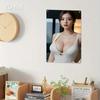 Металлический настенный декор Женское лицо Минималистичный Современный Домашний декор для Гостиной Офиса