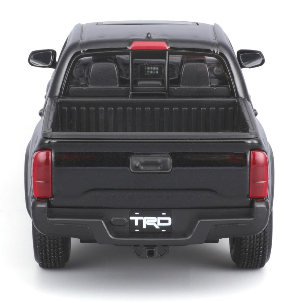 Maisto 1/27 Scale Toyota 2023 Tacoma TRD TRO Black / Diecast Model Car, Finished Product, 32910 BK