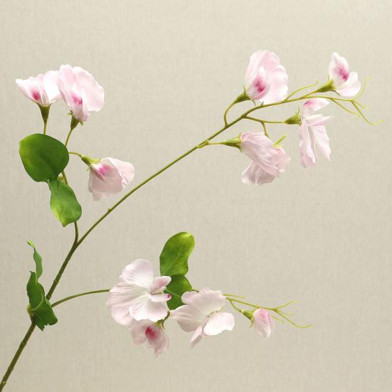 Artificial Flower Bouquet Silk Faux Floral Arrangement for Wedding Home Decor Lifelike Fluffy Petals Bendable Stems Flowers Photo Props