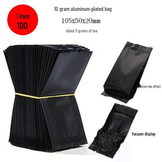 Small 5g Vacuum-Sealed Black & Green Tea Pack with Aluminum Foil Lining