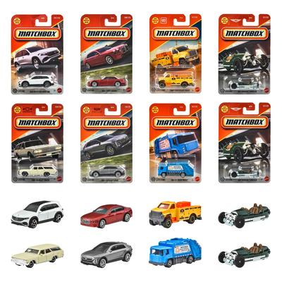 Matchbox Базовые машинки Ассортимент G Игрушка-транспортное средство Мини-коробка Возраст Машинки, Набор из 24 машинок, Набор, 3+, Многоцелевой, 98CG-30782