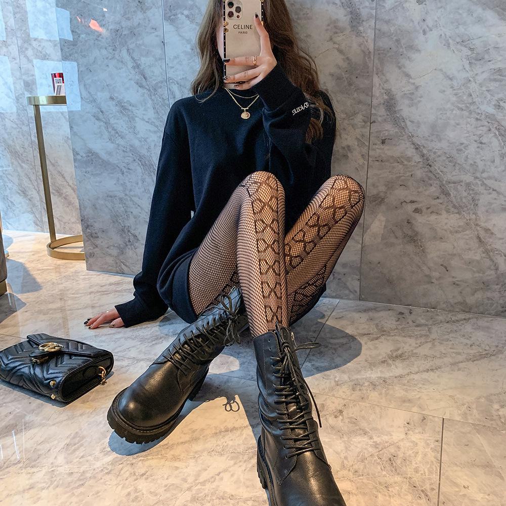 Детские сетчатые колготки с полосками - танцевальные носки весна/лето